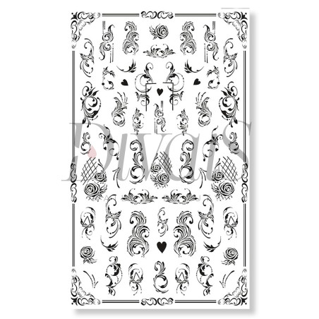 Stickers Nails  F867