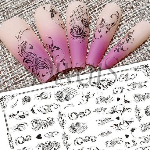 Stickers Nails  F867