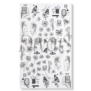 Stickers Nails  F864