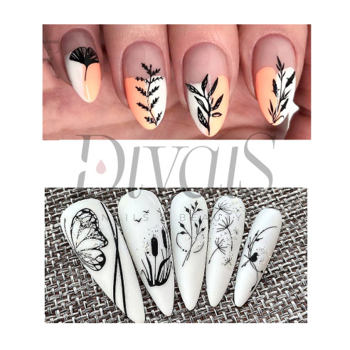 Stickers Nails  F866