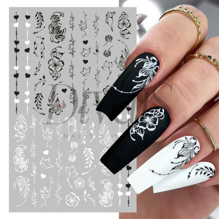 Stickers Nails  F872
