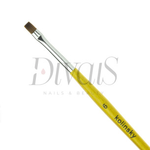 Pennello Nail Art Punta Dritta 6