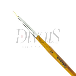Pennello Nail Art Punta Sottile 2