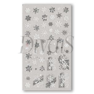 Stickers Nails 5D 121 Christmas