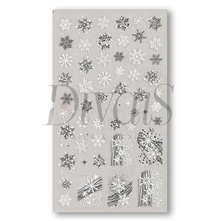 Stickers Nails 5D 121 Christmas