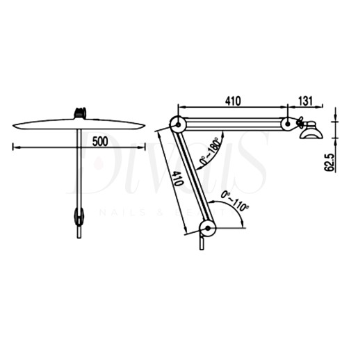 Lampada Tavolo Led Cometa 24w 2200lm