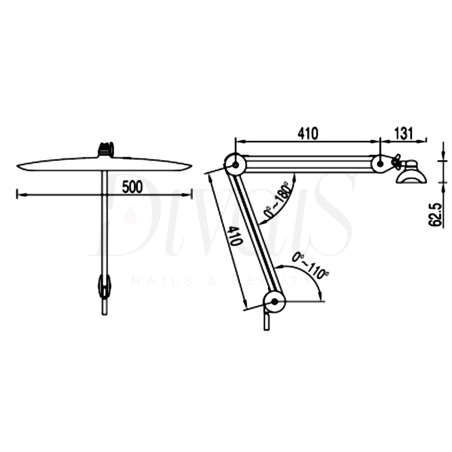 Lampada Tavolo Led Cometa 24w 2200lm