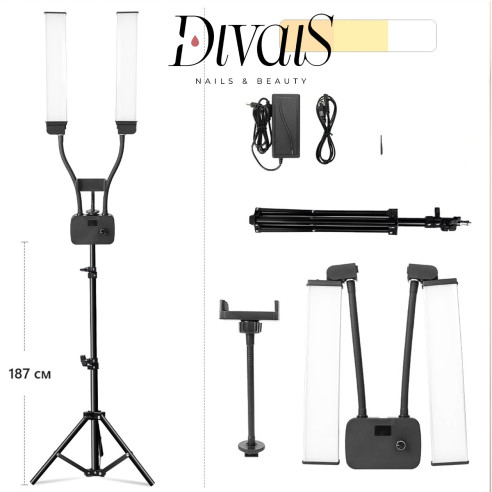 Lampada Professionale 45w con doppia sorgente led