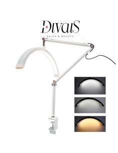 Lampada Moon Curva con Morsetto