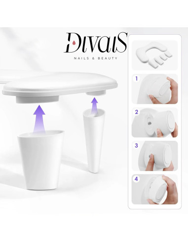 Poggiabraccio Con Cuscino Ultramorbido in Similpelle