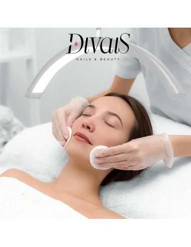 Lampada Da Pavimento Curva Moon Light Led Professionale