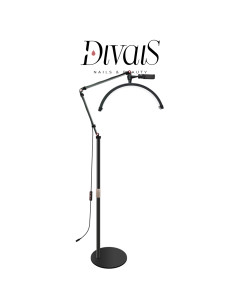 Lampada Da Pavimento Moon con Stativo Pieghevole