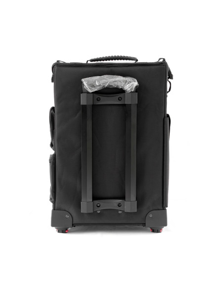 Trolley semirigido in tessuto per estetica e makeup