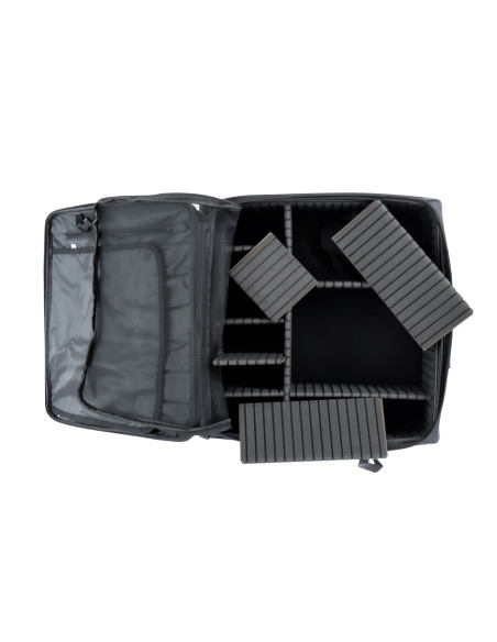 Trolley semirigido in tessuto per estetica e makeup Medium