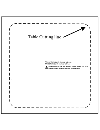 Hurakan Hole Aspiratore unghie da incasso professionale con filtro HEPA