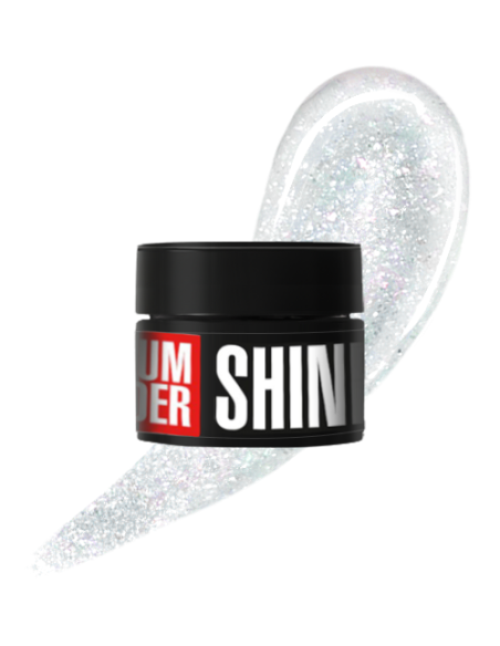 Kodi Modeling Gel Medium with Glitter 01 – 30 g | Gel Costruttore HEMA-Free TPO-Free Shine