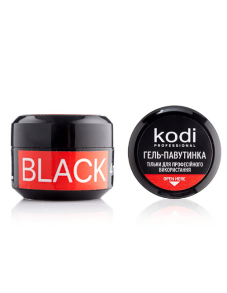 Kodi Spider Gel Black | Nail Art Decorazione Filo Elastico