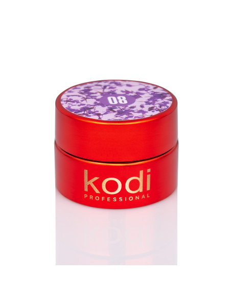 Kodi Flower Gel №08 – 4 ml | Gel Decorativo con Fiori Secchi