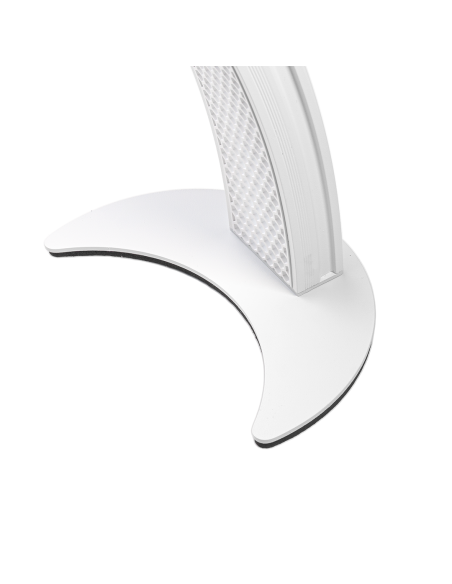 Lampada LED Moon ad Arco 48W in Alluminio Glitter per Estetiste