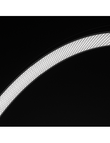 Lampada LED Moon ad Arco 48W in Alluminio Glitter per Estetiste