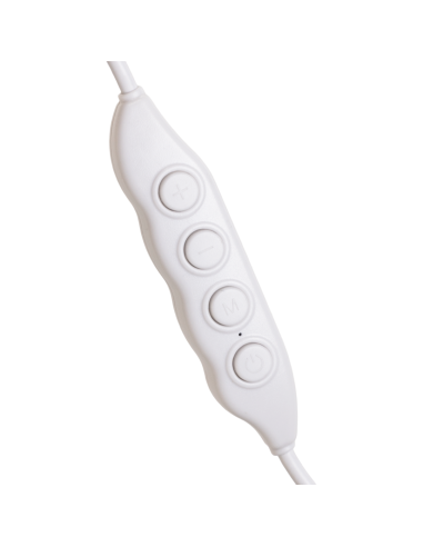 Lampada LED Moon ad Arco 48W in Alluminio Glitter per Estetiste