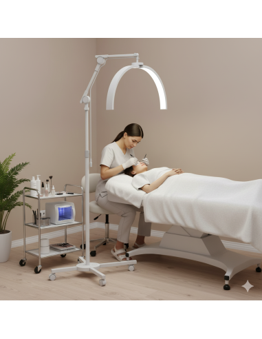 Lampada LED Ultraprofessionale a Mezzaluna per Centro Estetico | 32W