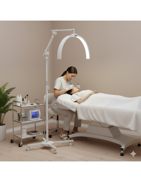 Lampada LED Ultraprofessionale a Mezzaluna per Centro Estetico | 32W