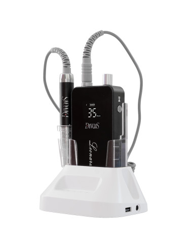 Fresa Unghie Professionale Ricaricabile Leonardo Move – 35.000 RPM, 80W, Torque 4.9Ncm