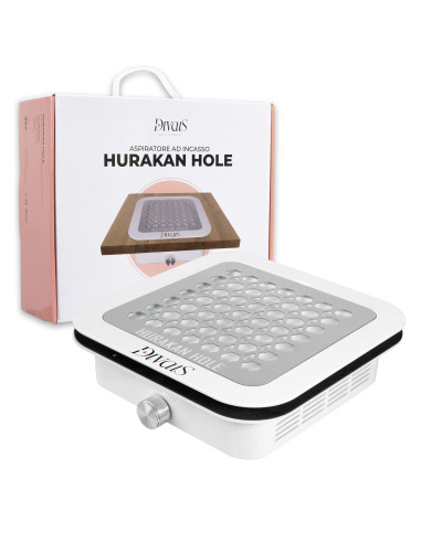 Hurakan Hole Aspiratore unghie da incasso professionale con filtro HEPA