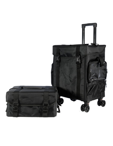 Trolley Estetico Professionale con Ruote e Cassetti Modulari – Valigia Porta Attrezzi per Estetiste e Onicotecniche