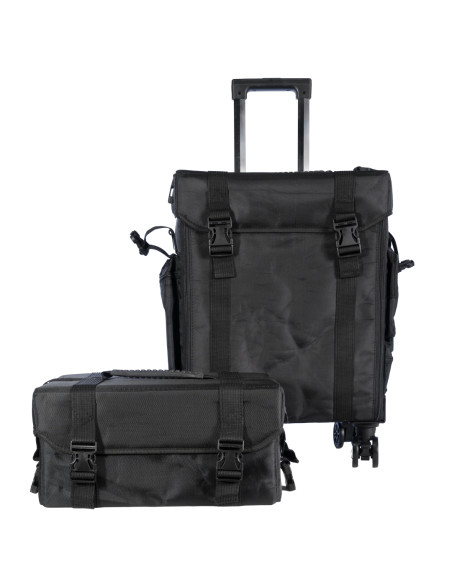 Trolley Estetico Professionale con Ruote e Cassetti Modulari – Valigia Porta Attrezzi per Estetiste e Onicotecniche