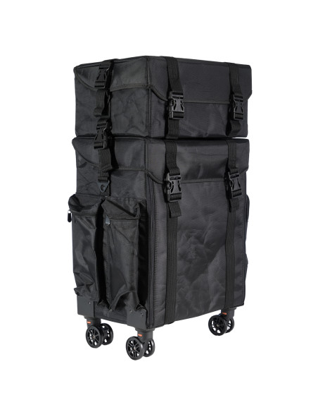 Trolley Estetico Professionale con Ruote e Cassetti Modulari – Valigia Porta Attrezzi per Estetiste e Onicotecniche