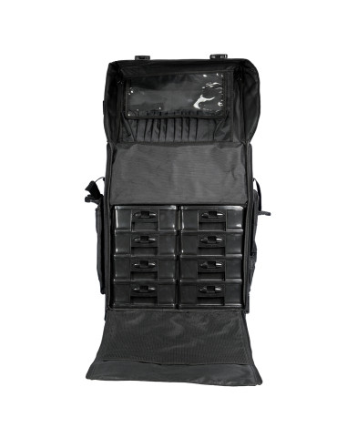 Trolley Estetico Professionale con Ruote e Cassetti Modulari – Valigia Porta Attrezzi per Estetiste e Onicotecniche