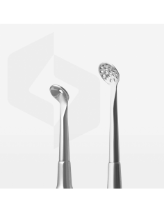 Staleks ZE-20/2 Cucchiaio Cosmetologico Professionale UNO 19 Fori Acciaio Inox 2