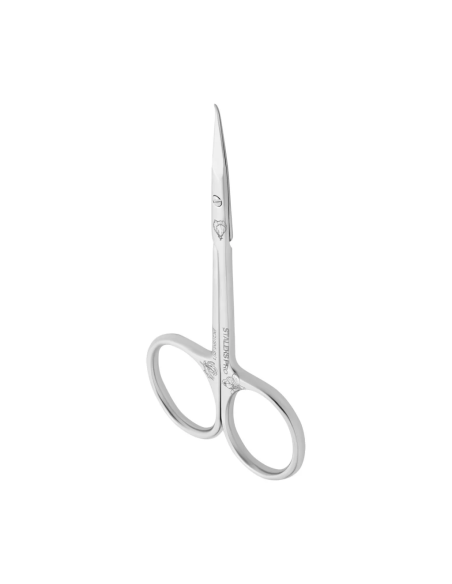 Staleks SX-23/1 Forbicine Cuticole Punta Curva Professionali Acciaio Inox