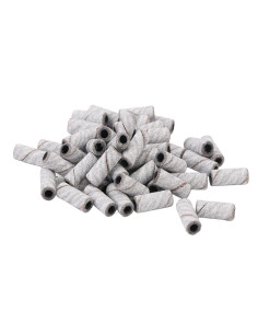Cappucci Abrasivi Grana 80 con Punta per Fresa Unghie | 50 pz 2