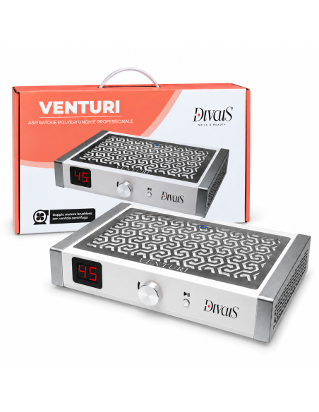 Aspiratore Polveri Unghie Venturi Doppia Ventola