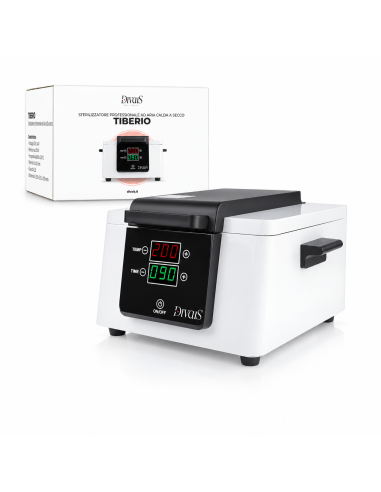 Sterilizzatore a Secco Professionale 200°C Tiberio SM-360C | Divais